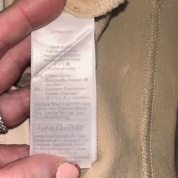 NWT Madewell Size XS Women's Beige Tank Top - Picture 9 of 10